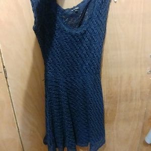 Navy blue cocktail dress